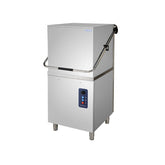 Mașină de spălat vase cu capota, pompa de limpezire si detergent, cos 500x500, Arisco